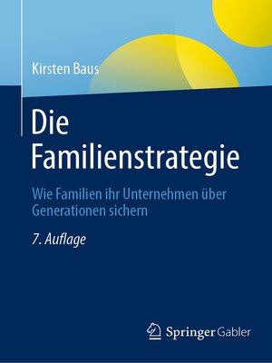 cover image of Die Familienstrategie